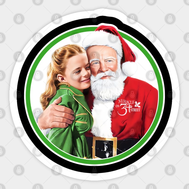 Miracle On 34th Street Sticker by darklordpug